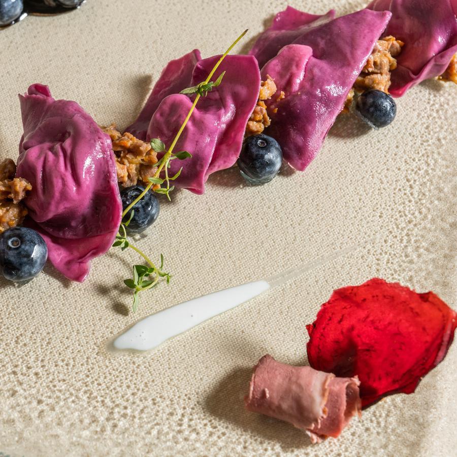 Hotel Bernini Palace Флоренція Екстер'єр фото A purple potato gnocchi